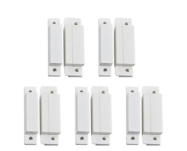 Sensor Magnético Puerta y Ventana Alámbrico - Pack 5 Unidades
