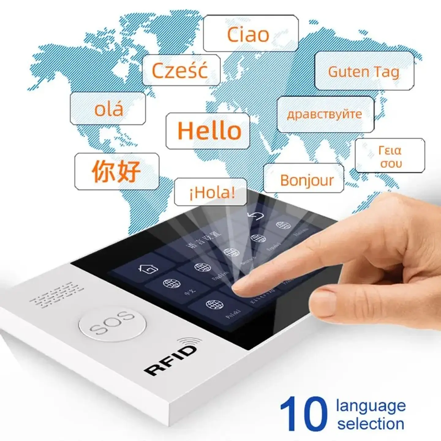 Sistema de Alarma 4G + WiFi Tuya PGST PG-107 Inalámbrico con App y Alexa 3