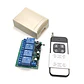 Interruptor de Control Remoto Inalámbrico 4 Canales RF 433MHz AC 85-256V 10A - Miniatura 8