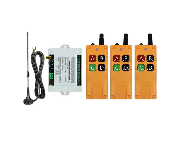 Interruptor remoto inalámbrico 4CH 433MHz