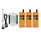 Interruptor remoto inalámbrico 4CH 433MHz - Miniatura 4