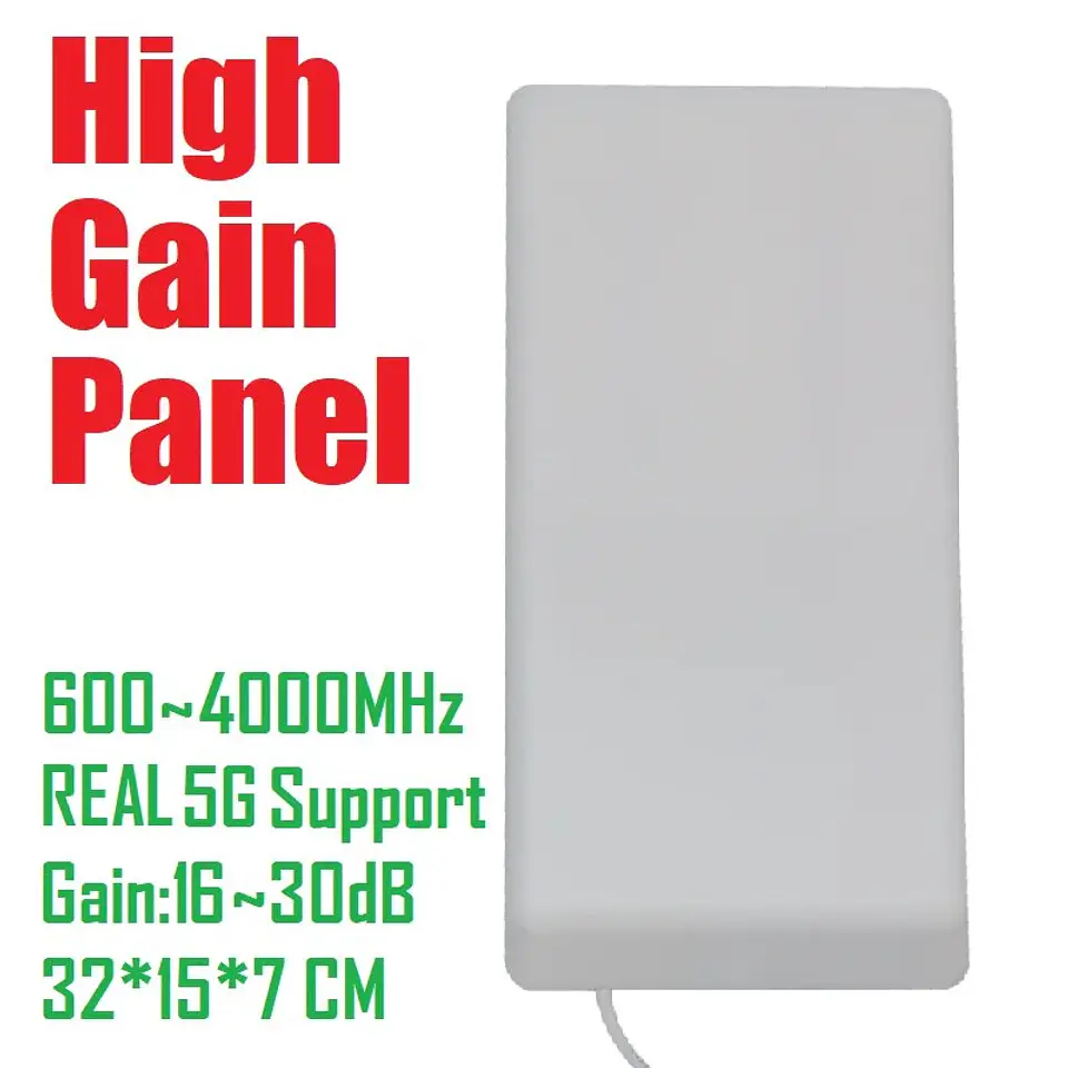 Antena Panel Direccional 600MHz a 4000MHz 8