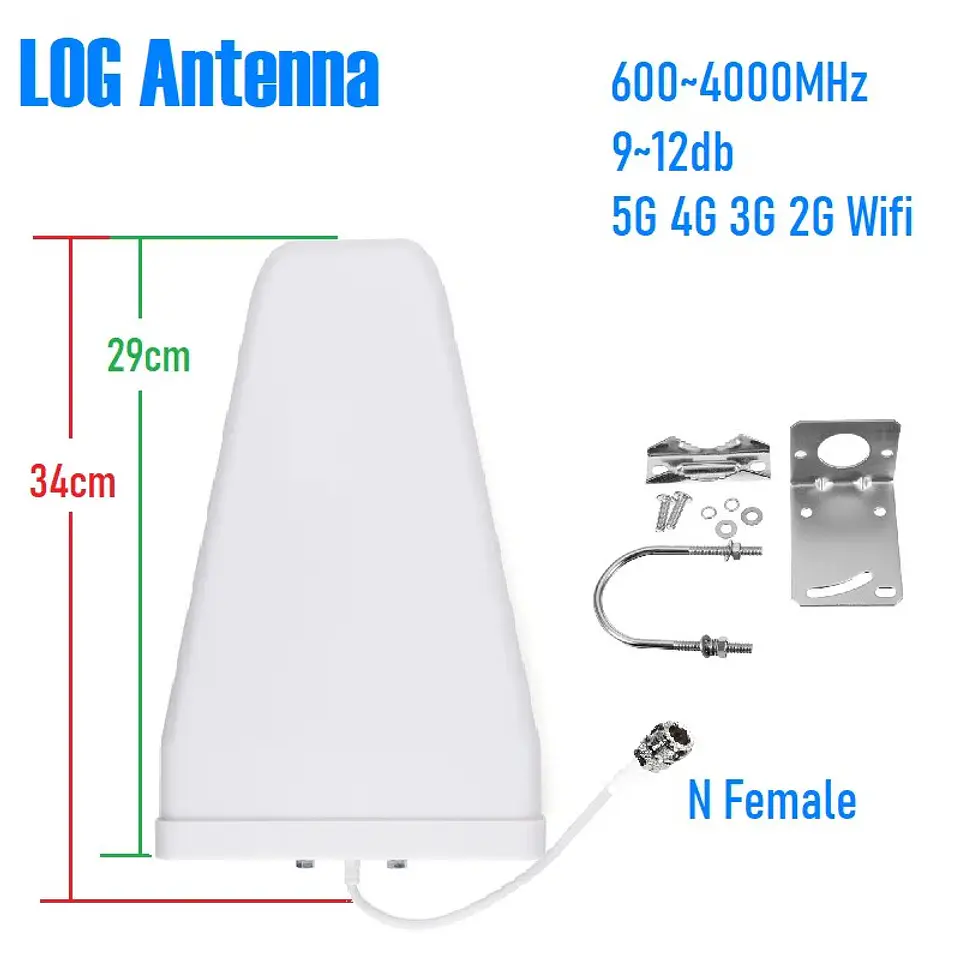 Antena Panel Direccional 600MHz a 4000MHz 9