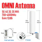 Antena Panel Direccional 600MHz a 4000MHz - Miniatura 12