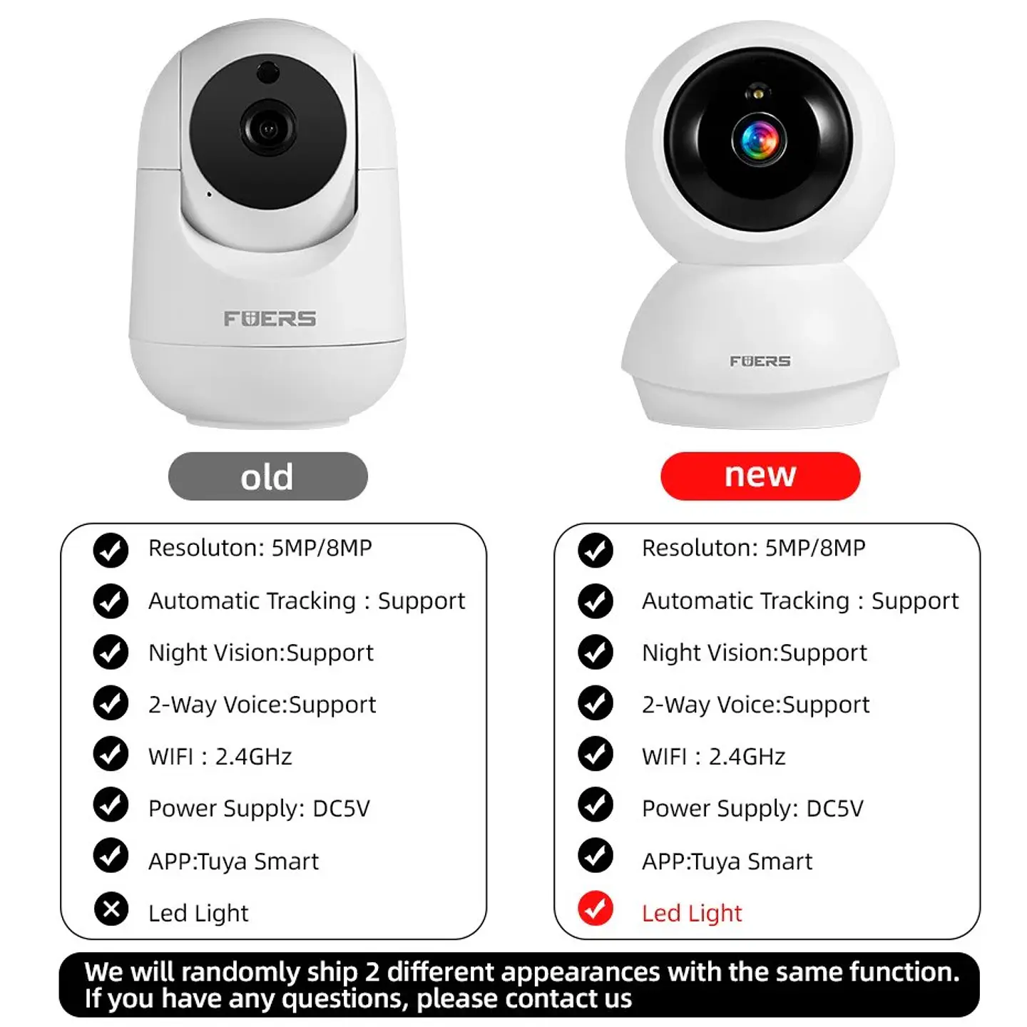 Cámara WiFi 5MP para Vigilancia Interior 3