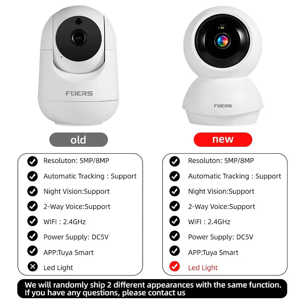 Cámara WiFi 5MP para Vigilancia Interior 3