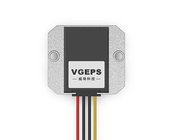 Convertidor de voltaje de 12VDC a 15VDC potente y resistente al agua aluminio hasta 75W