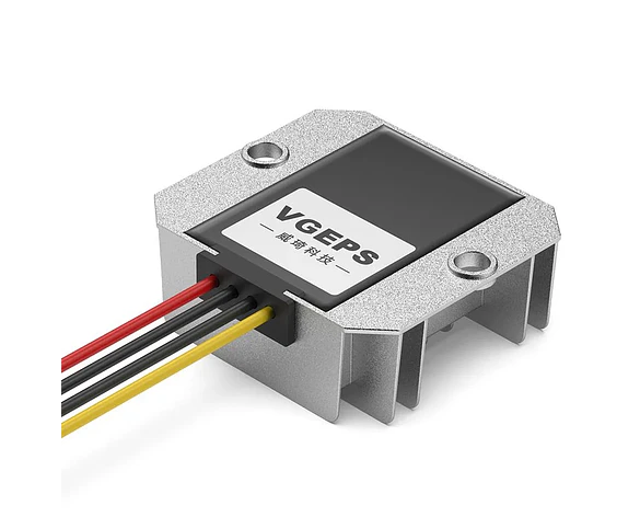 Convertidor de voltaje de 12VDC a 15VDC potente y resistente al agua aluminio hasta 75W