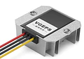 Convertidor de voltaje de 12VDC a 15VDC potente y resistente al agua aluminio hasta 75W
