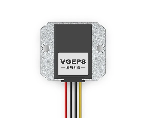 Convertidor de voltaje de 12VDC a 15VDC potente y resistente al agua aluminio hasta 75W