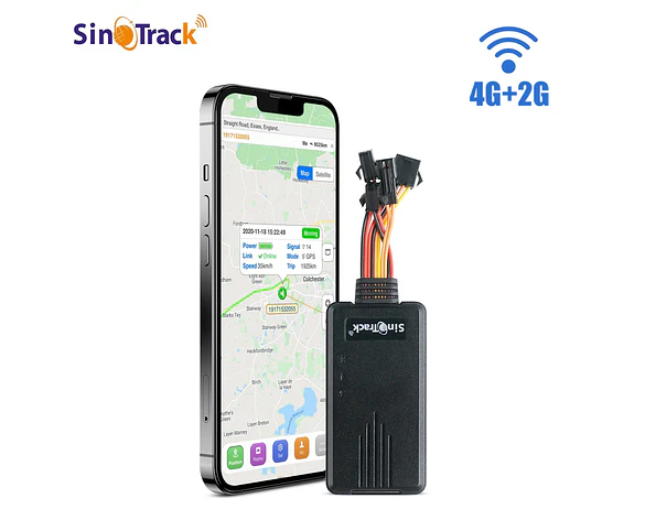 Rastreador GPS 4G SinoTrack ST-906L - Corte de Combustible/Energía y App Gratis
