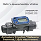 Medidor de Flujo Digital PVC Tipo Turbina DN15-DN80 - Pantalla LCD y Salida NPN - Miniatura 2