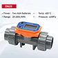 Medidor de Flujo Digital PVC Tipo Turbina DN15-DN80 - Pantalla LCD y Salida NPN - Miniatura 21