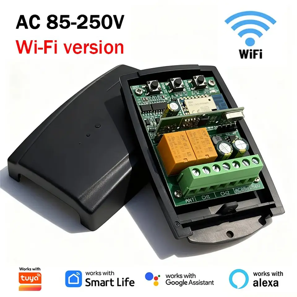 Módulo interruptor inteligente WiFi 433MHz 9