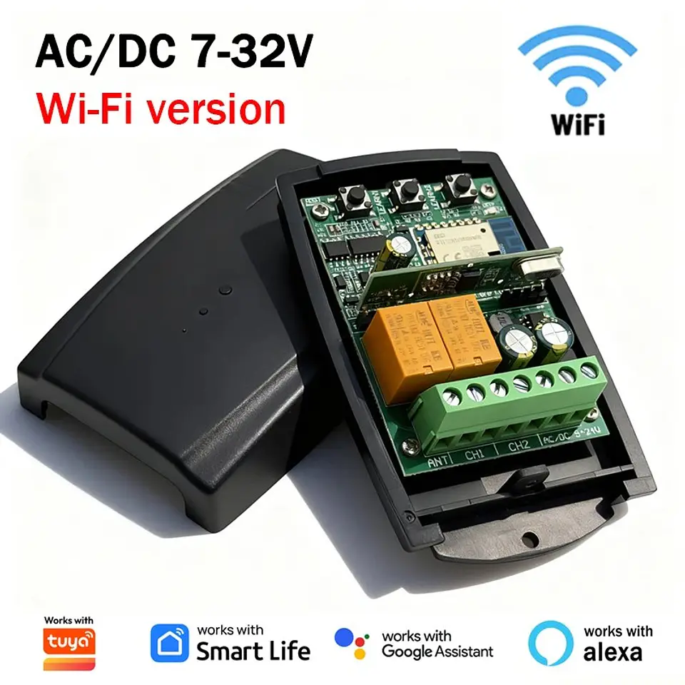Módulo interruptor inteligente WiFi 433MHz 10
