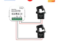 Medidor de energía inteligente WiFi Zigbee 100A 80A