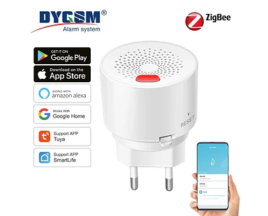 Sensor inteligente de gas natural Zigbee para hogar