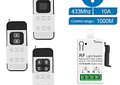 Interruptor Control Remoto Inalámbrico 433Mhz