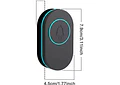 Botón de timbre inalámbrico impermeable 433MHz