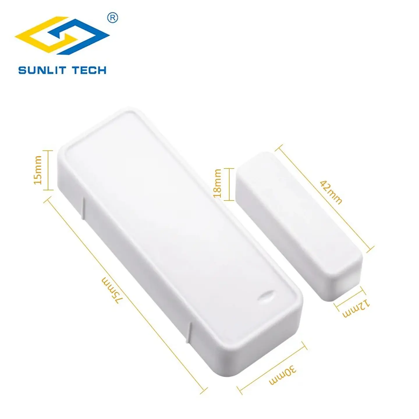 Sensor magnético inalámbrico para puerta y ventana 2