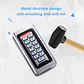 Sistema Control Acceso Teclado Metal RFID IP67 - Miniatura 3