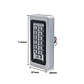 Sistema Control Acceso Teclado Metal RFID IP67 - Miniatura 4