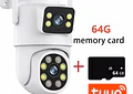 Cámara WiFi 5K Doble Lente PTZ con IA y Visión Nocturna