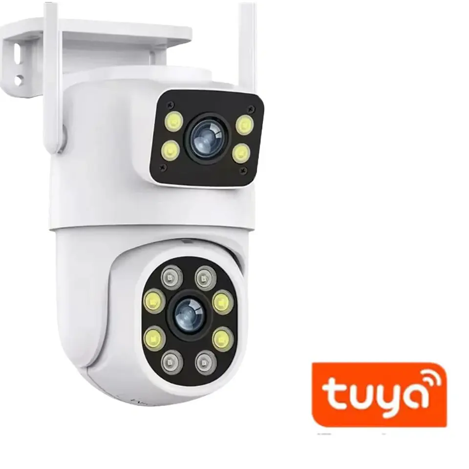 Cámara WiFi 5K Doble Lente PTZ con IA y Visión Nocturna 11