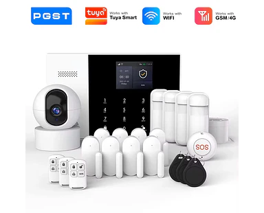 Kit de seguridad antirrobo inteligente WiFi 4G