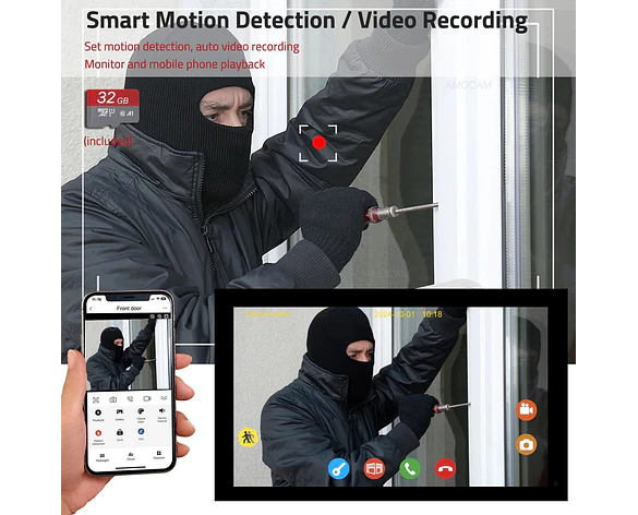 Videoportero Digital 2 Cables WiFi Tuya AMOCAM - Monitor 7