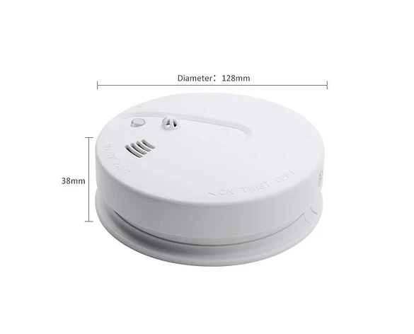 Sensor de Humo y Calor Inalámbrico para Alarma GSM