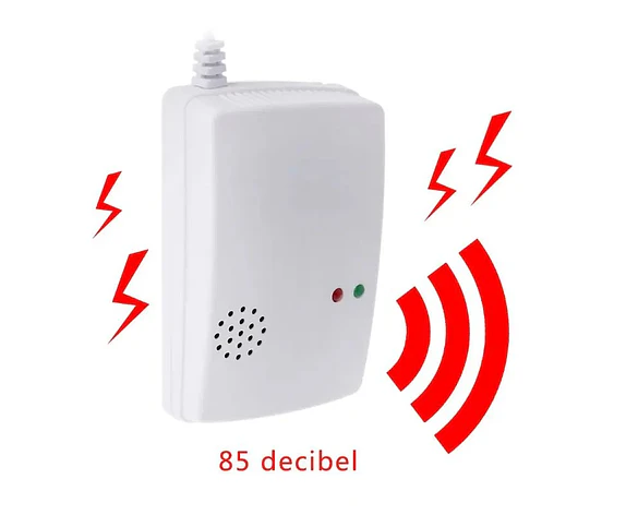 Sensor de gas inalámbrico para alarma GSM