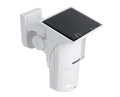 Sensor de movimiento PIR exterior inalámbrico con Panel Solar Antimascotas