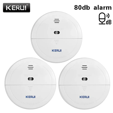 Detector de Humo y Calor Inalámbrico 433MHz para alarma