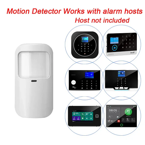 Detector de Movimiento PIR Inalámbrico 433MHz