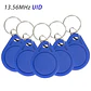 Llaveros RFID 13.56MHz UID para control de acceso - Miniatura 1