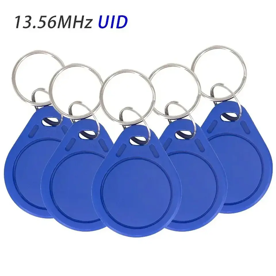 Llaveros RFID 13.56MHz UID para control de acceso 1