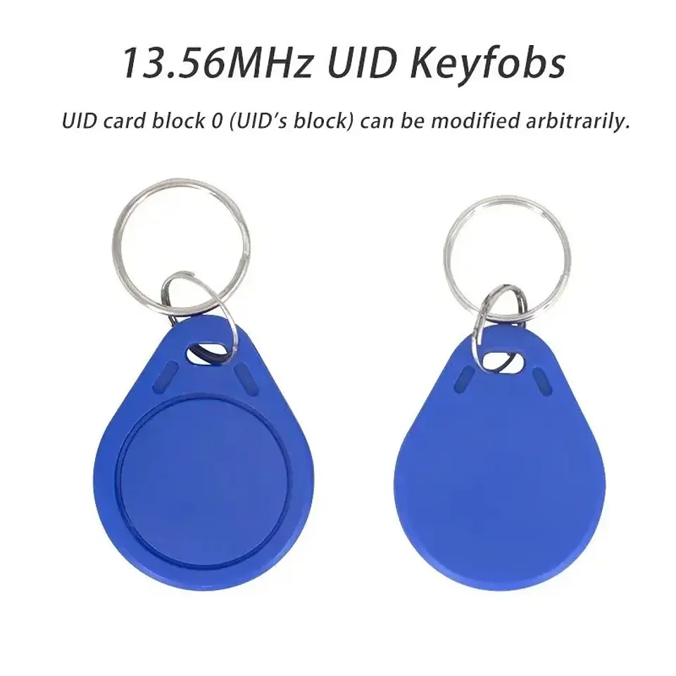 Llaveros RFID 13.56MHz UID para control de acceso 2