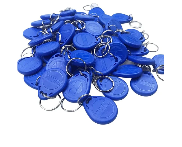 Llavero RFID regrabable 125KHz para control de acceso