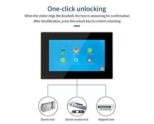 Videoportero IP para edificios grandes con intercomunicador