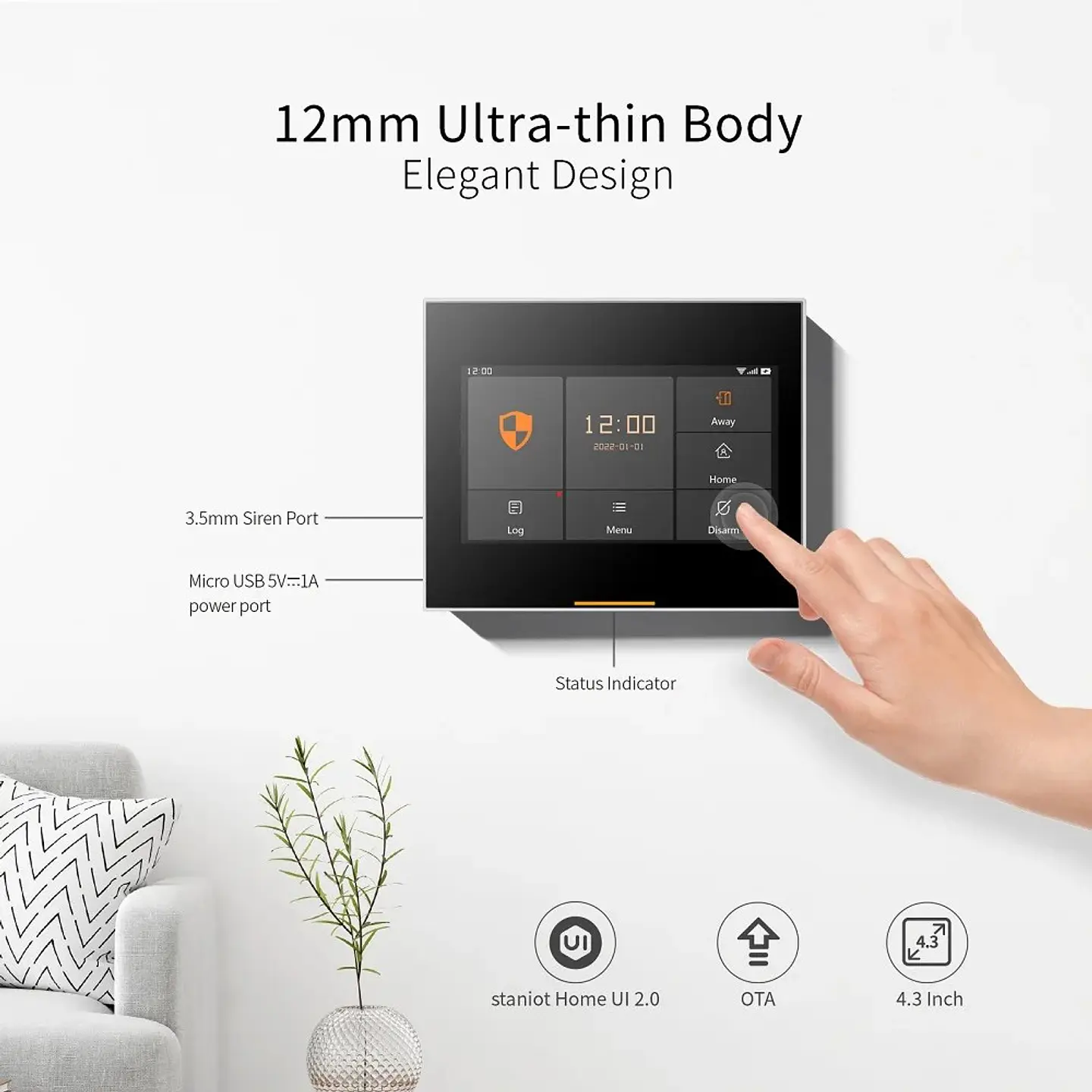 Sistema de alarma inalámbrico para hogar con Tuya 2
