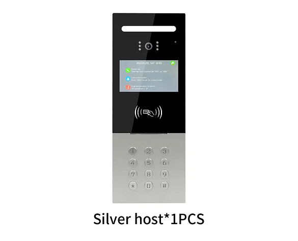 Videoportero IP para edificios grandes con intercomunicador