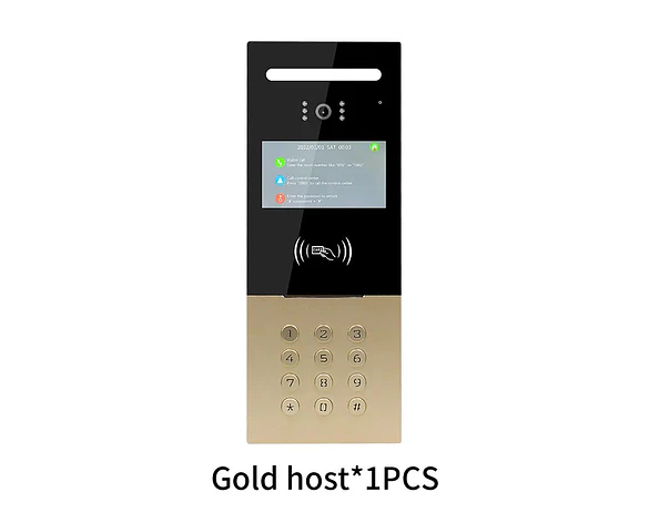 Videoportero IP para edificios grandes con intercomunicador