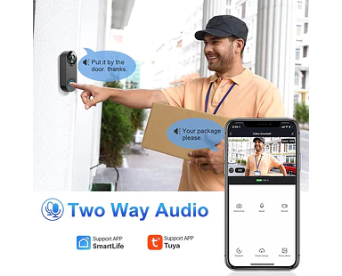Videoportero WiFi 5G Timbre Inteligente Seguridad