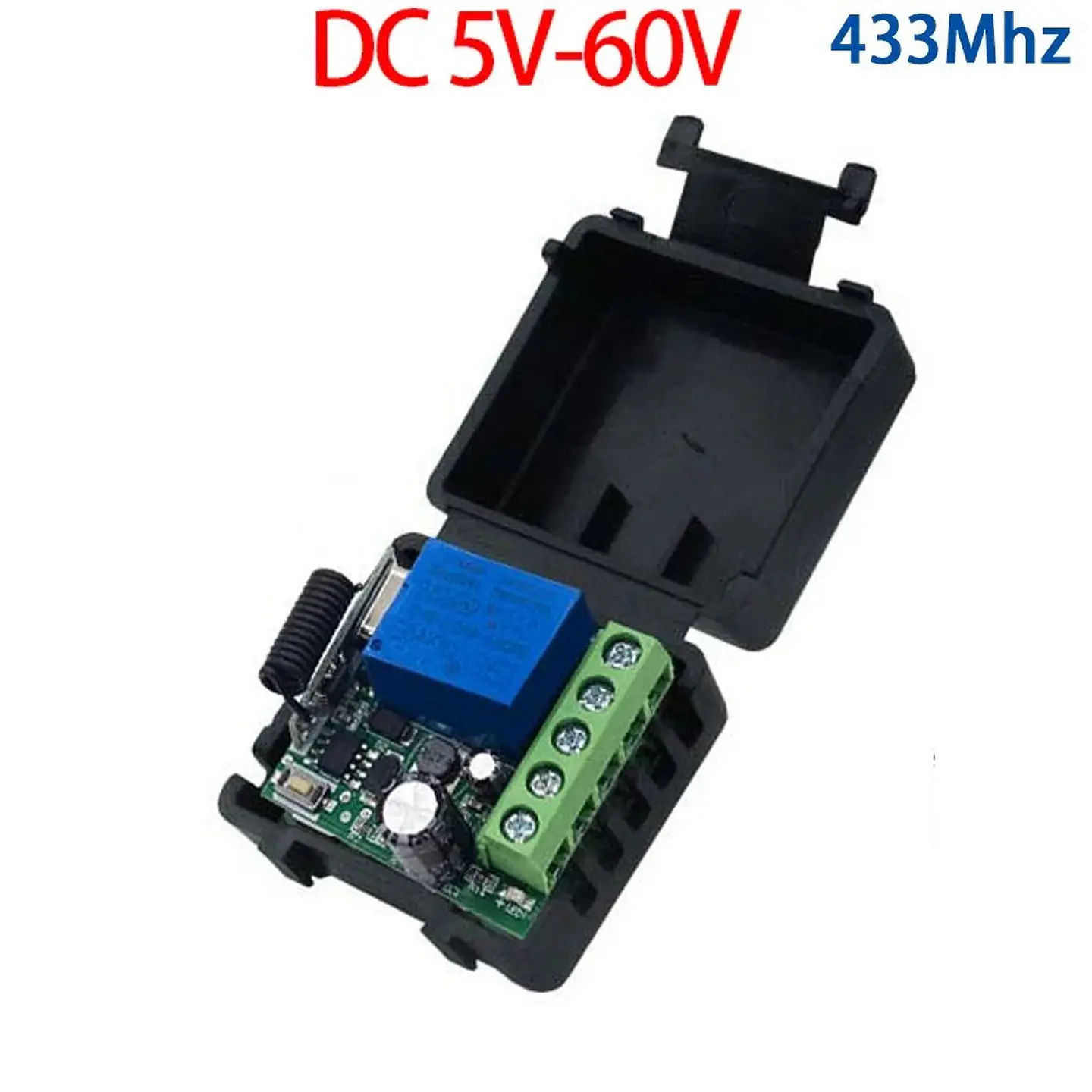 Receptor de relé 10A Control remoto 433MHz 9
