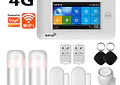 Sistema de Alarma Inalámbrico para Hogar con Pantalla Táctil