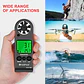 Anemómetro Digital Portátil Medidor de Velocidad del Viento - Miniatura 1