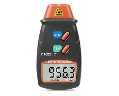 Tacómetro láser digital sin contacto para RPM