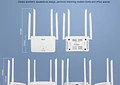 Enrutador Wi-Fi6 4G LTE Inalámbrico