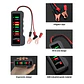 Probador de batería automotriz 12V LED - Miniatura 6